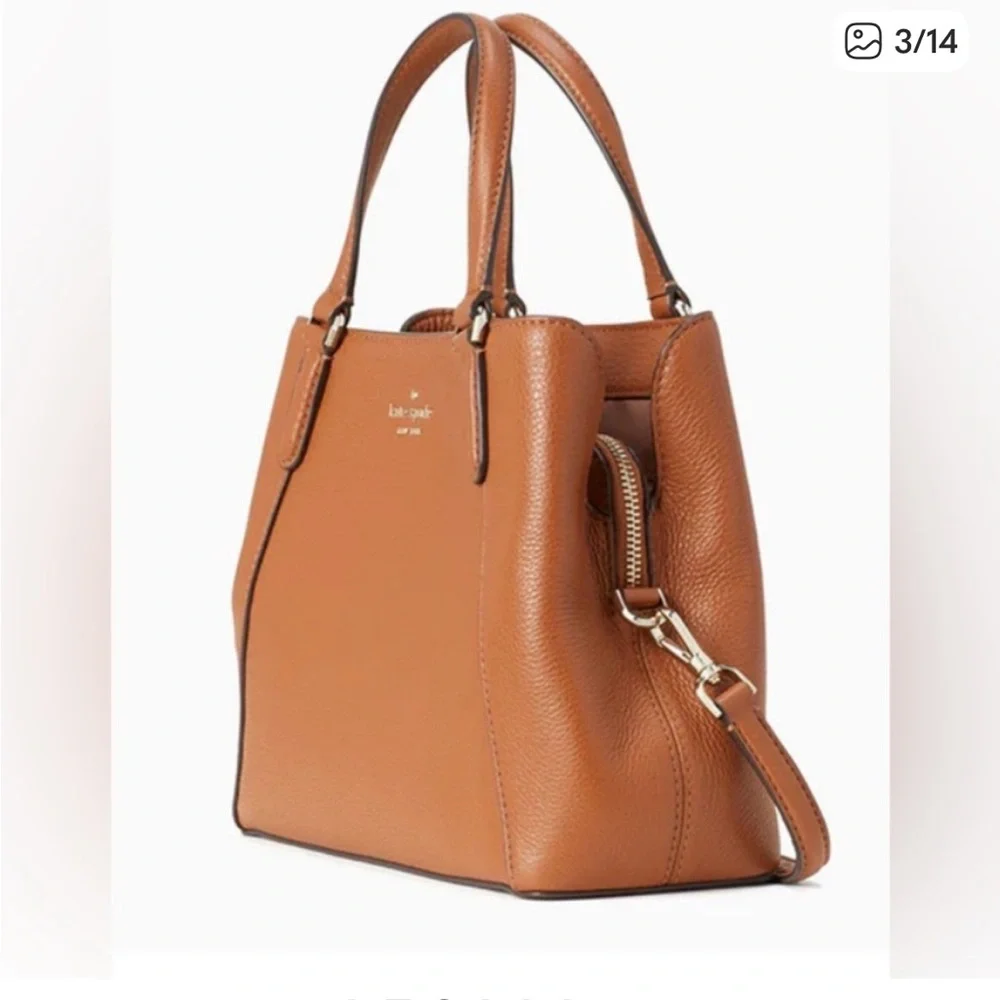 Kate Spade Brown Leather Satchel
